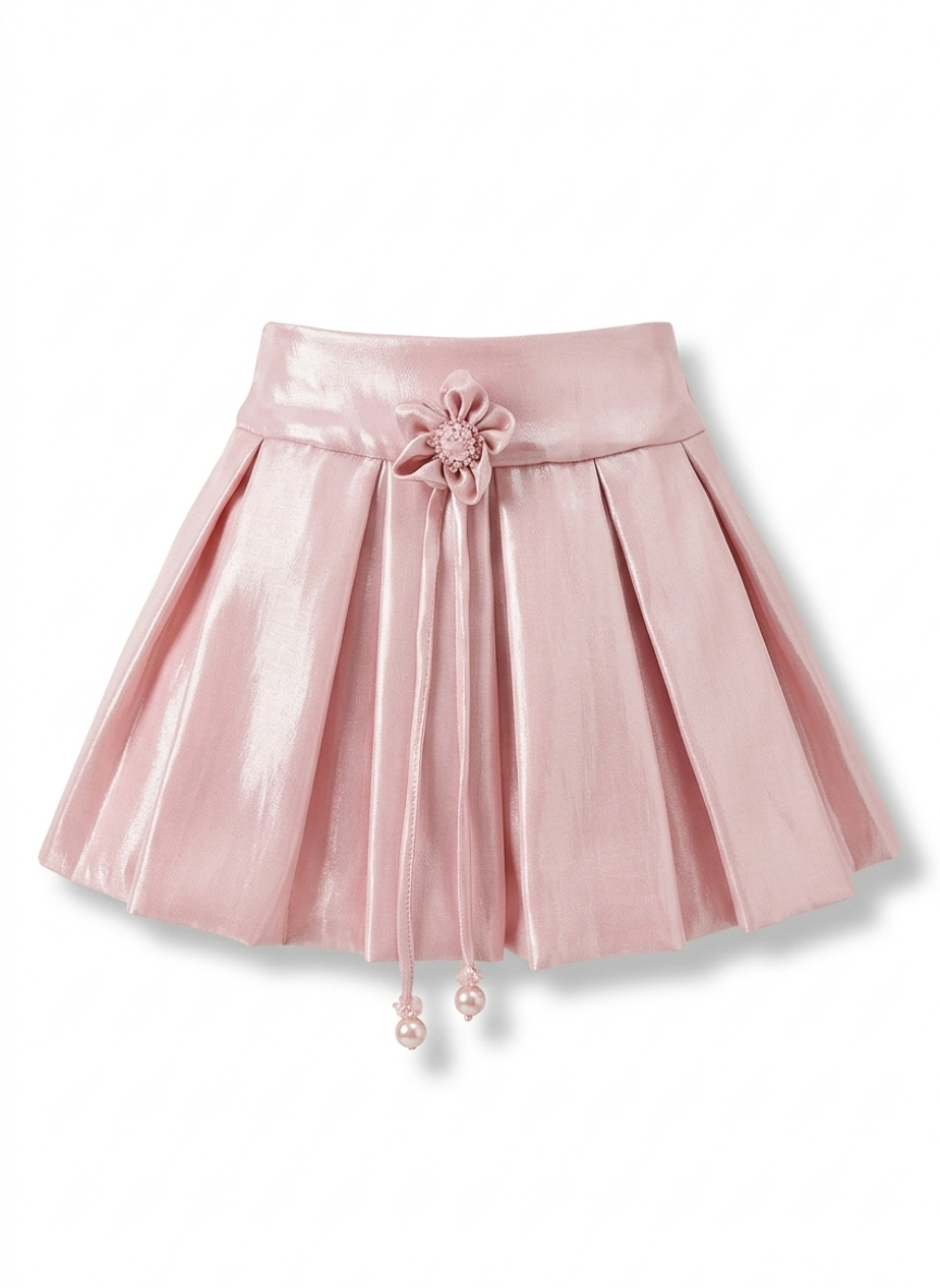 Girls Pink Skirt & Top Set (5, 9 & 10 Years)