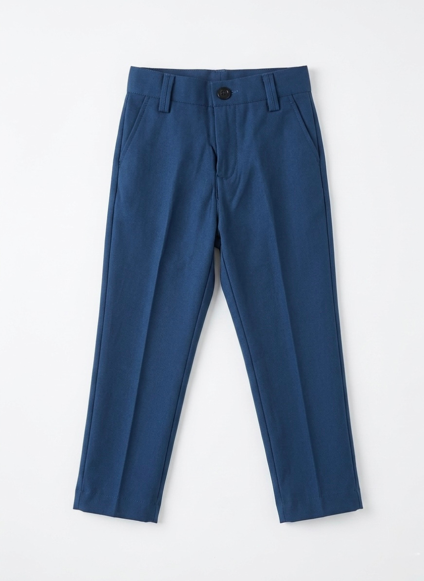 Navy Blue 3-Piece Boys Tuxedo Set