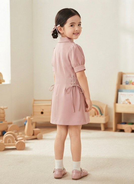 Pink Blazer Party Dress