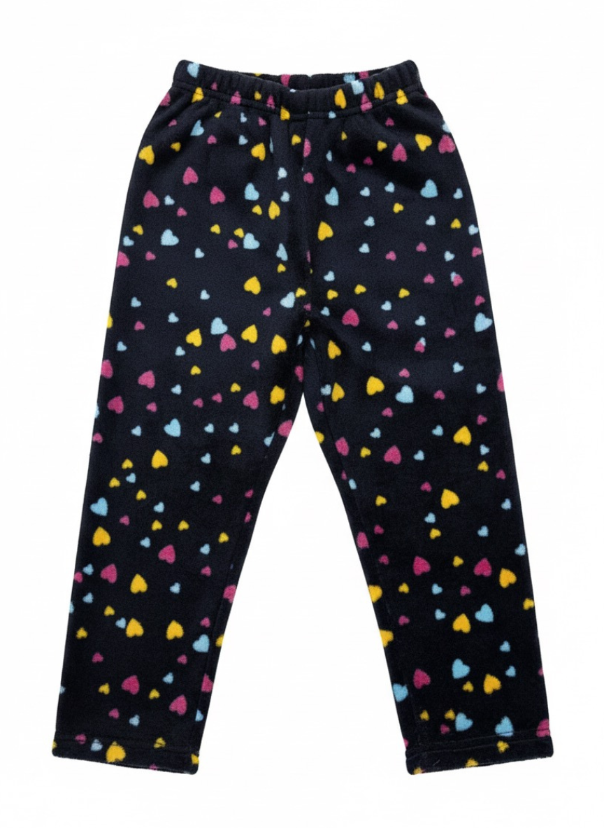 Dark Blue Fur Winter Pajama for Kids