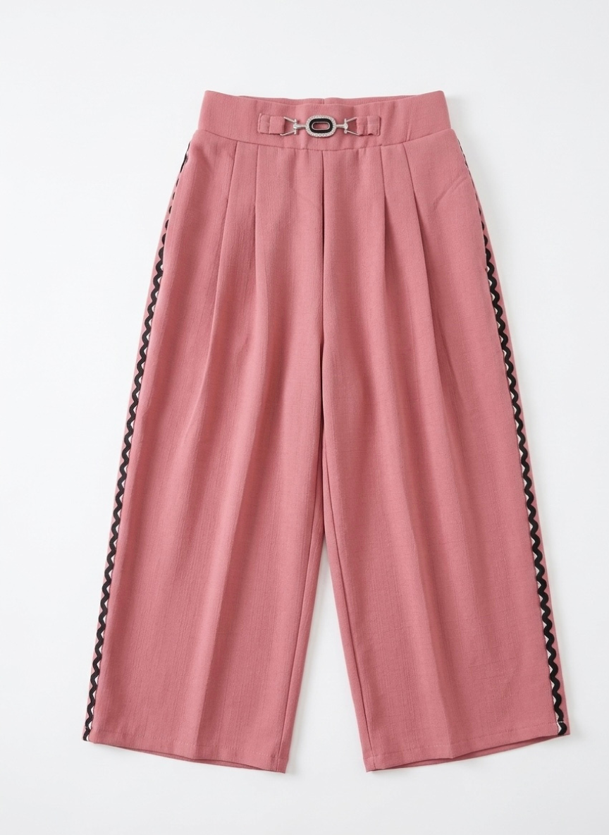 Pink Cotton Co-Ord Set for Girls