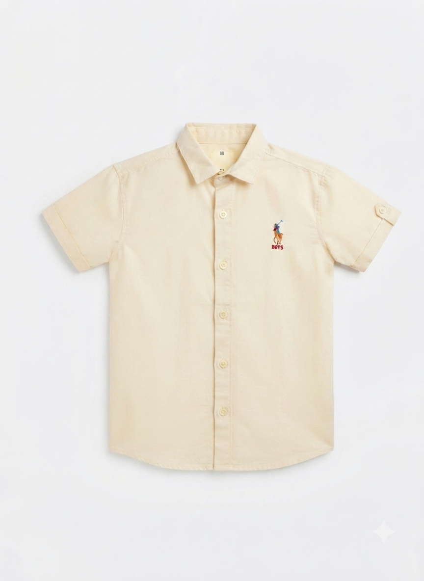 Beige Casual Shirt