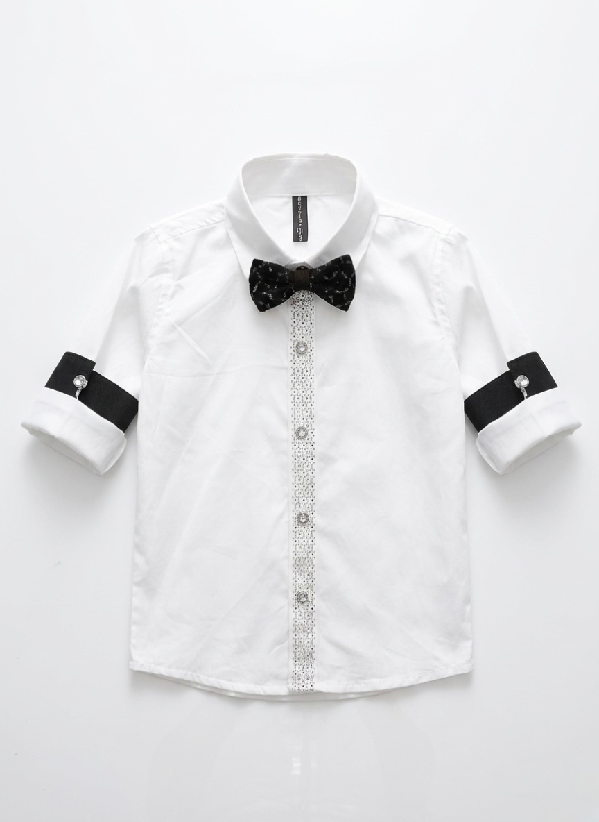 Black Velvet Waistcoat Set for Boys