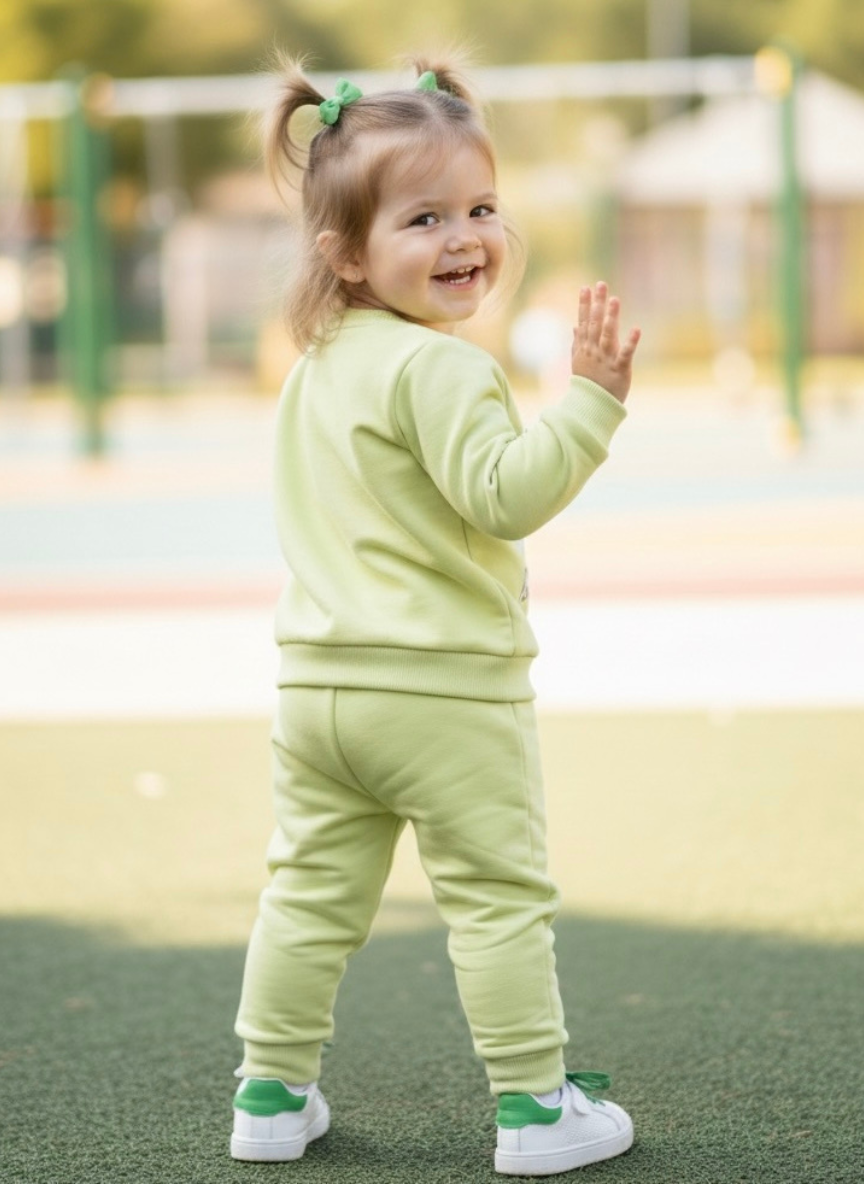 Girls Mini Mouse Fleece Co-Ord Set