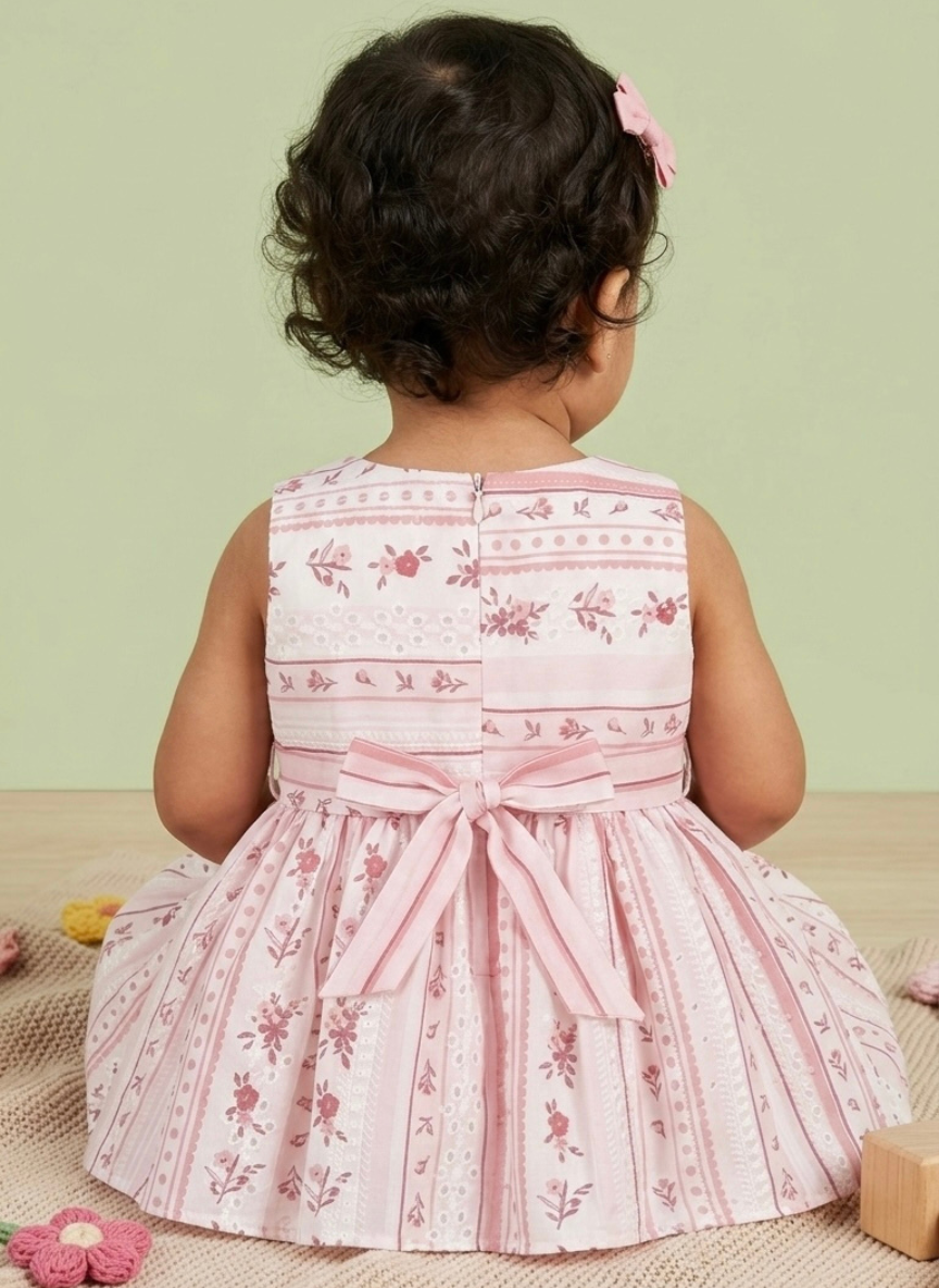 White Cotton Frock