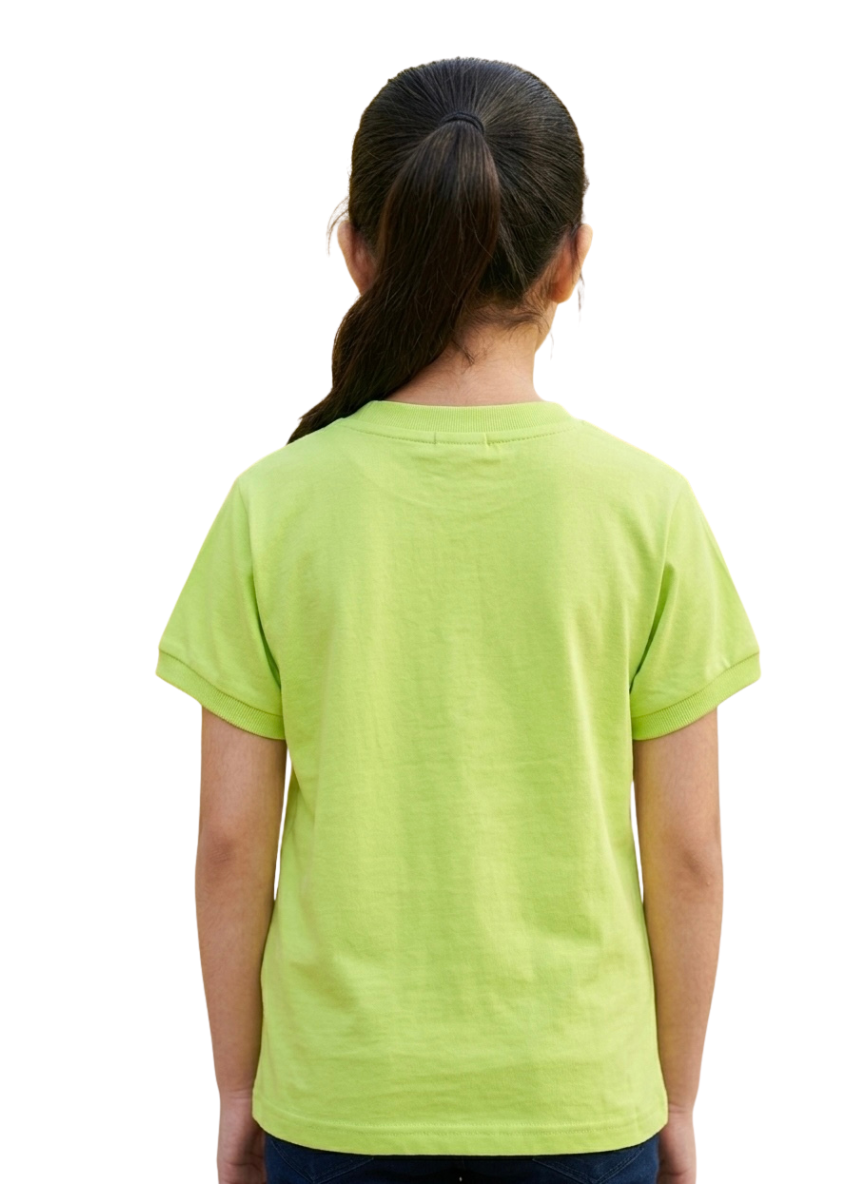 Green Bunny Printed T-Shirt (5–10 Years)