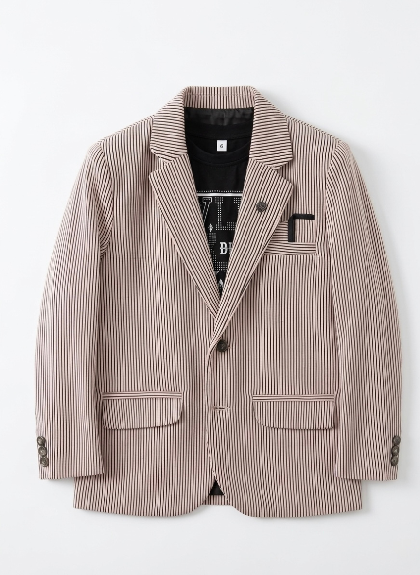 Pink Summer Blazer Set