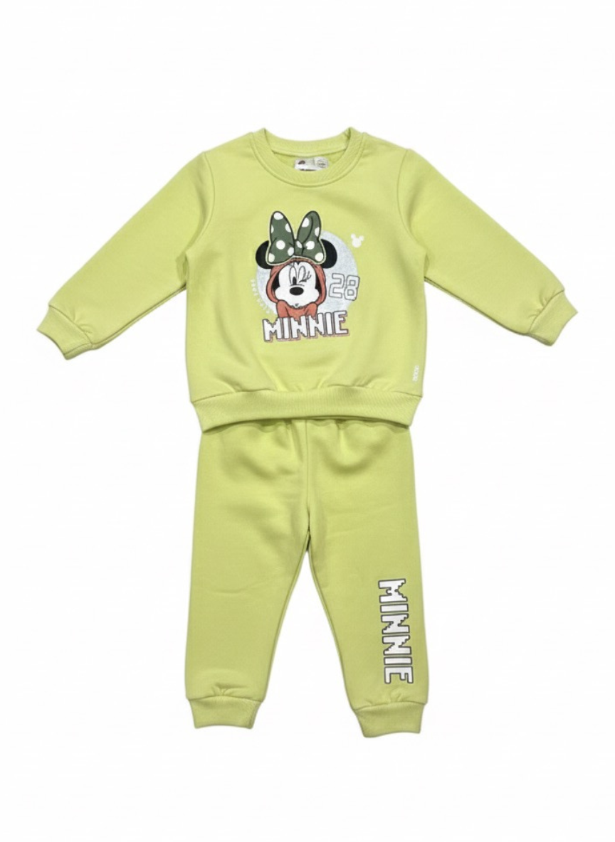 Girls Mini Mouse Fleece Co-Ord Set