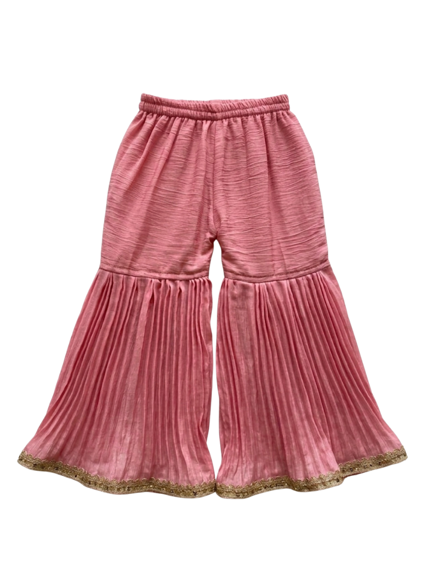 Pink Sharara Set (5–10 Years)