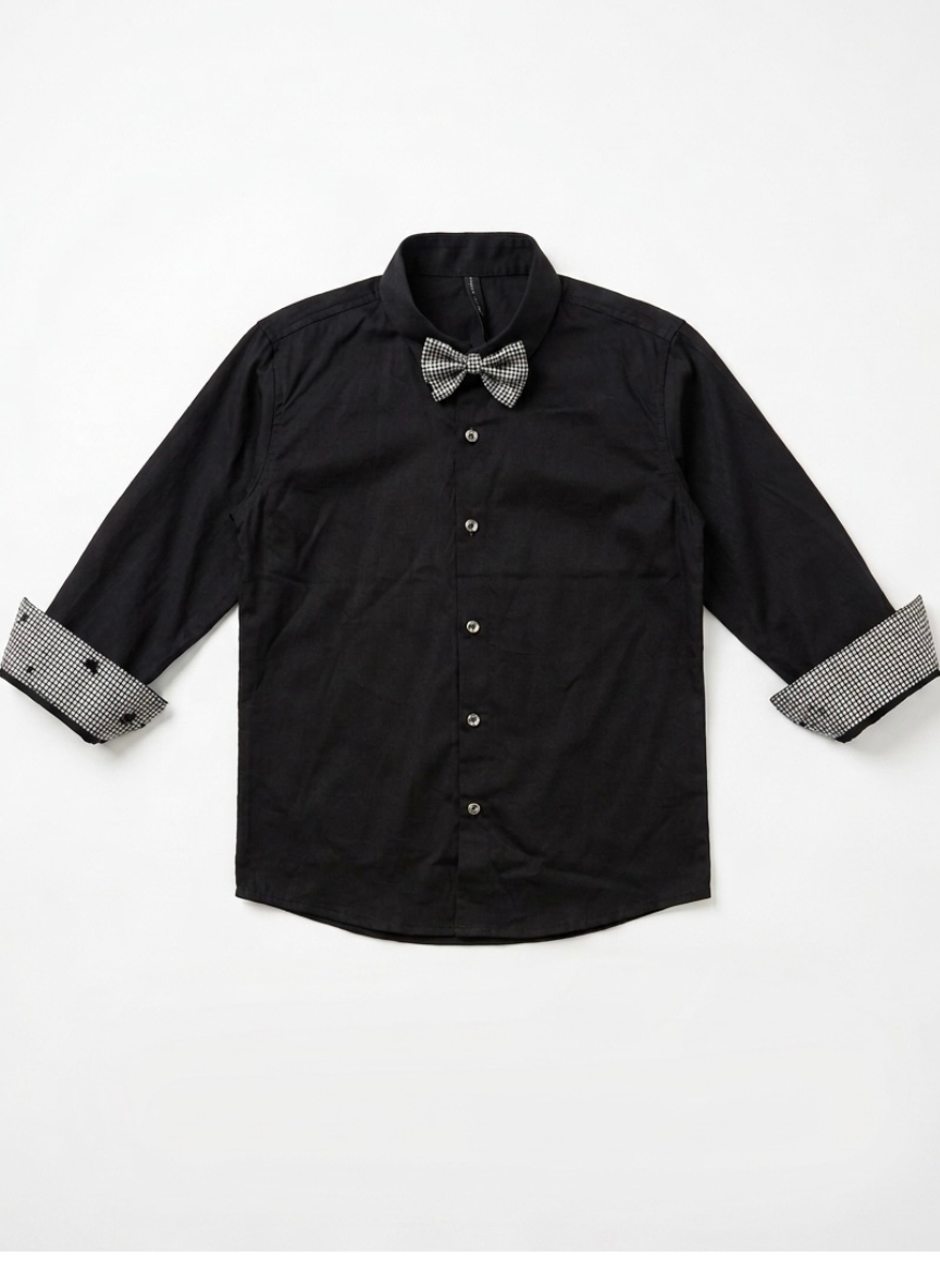 Black 4-Piece Waistcoat Suit Set
