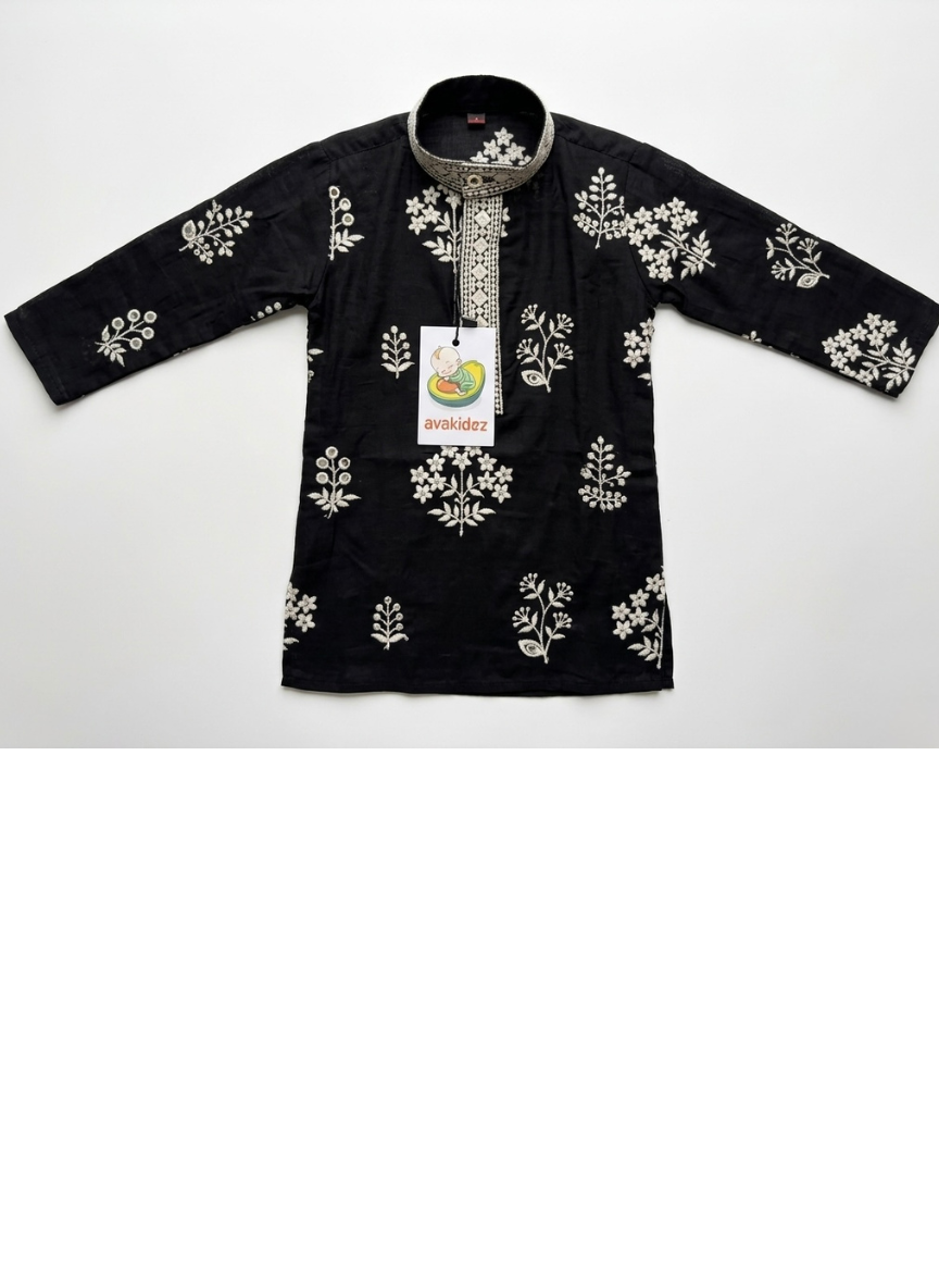 Black Kurta Set