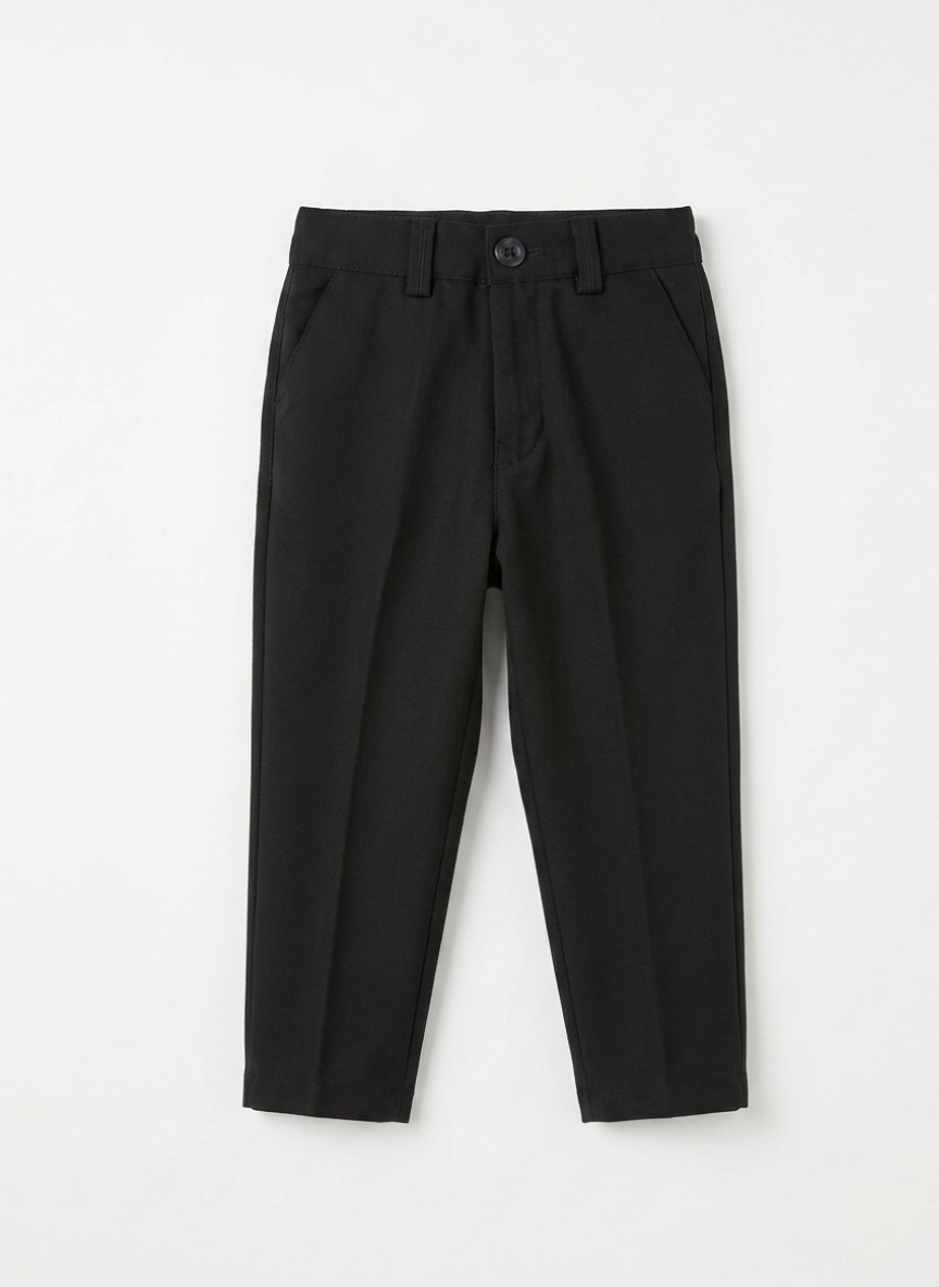 Boys Black IndoWestern Set
