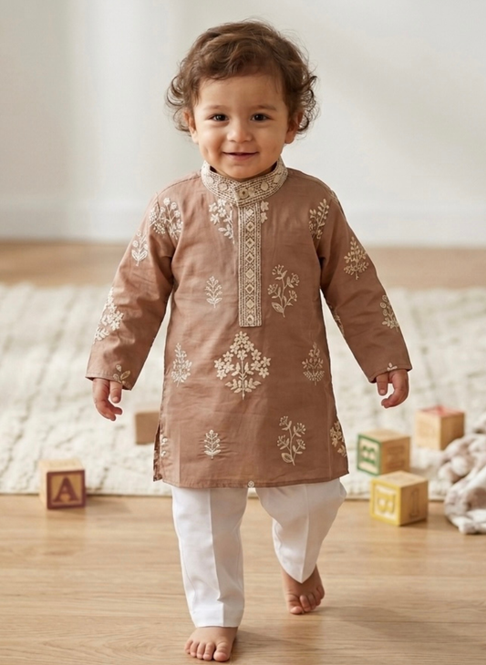 Mousse Cotton Kurta Set