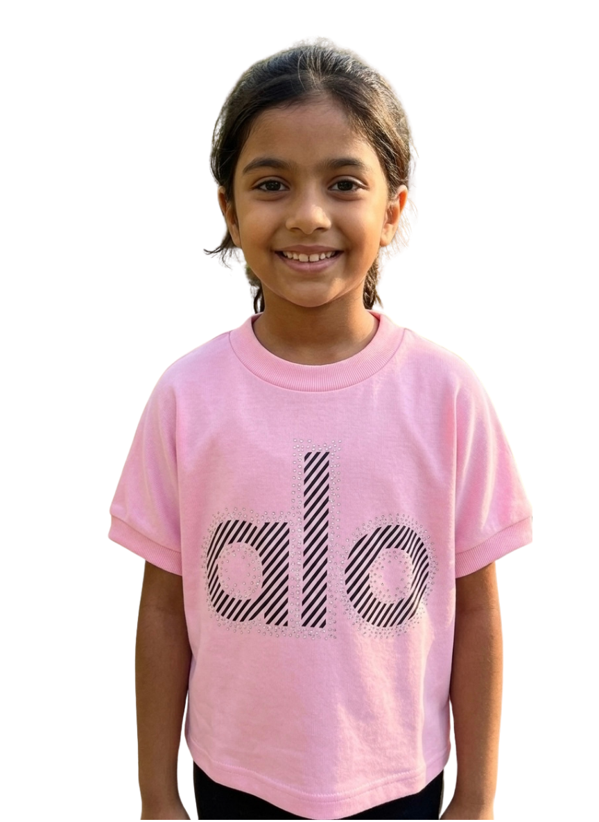 ALO Pink T-Shirt (5–10 Years)