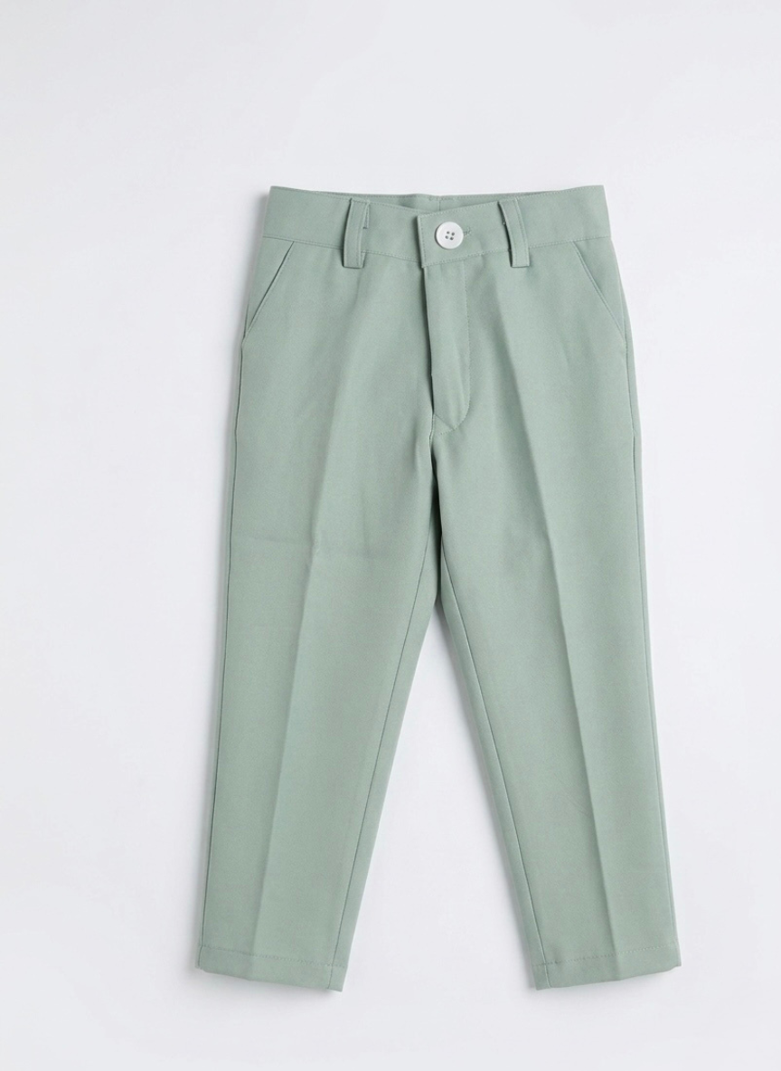 Green Boys Waistcoat Set