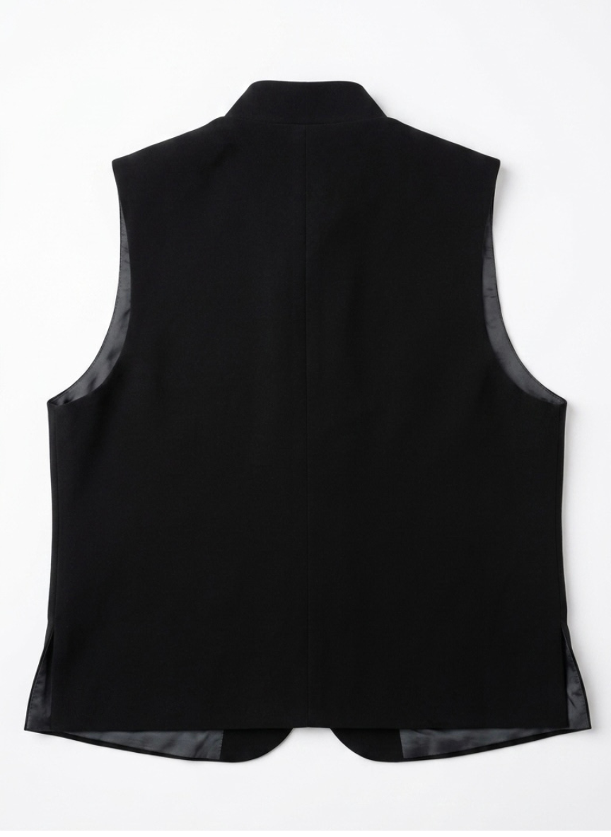 Boys Black Waistcoat Party Set