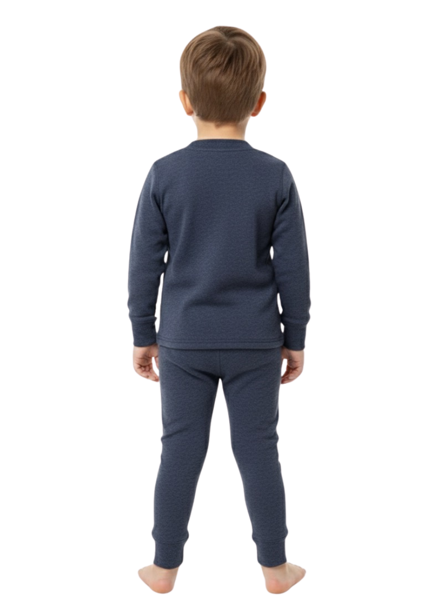Navy Blue Thermal Set for Kids (Winter Innerwear)