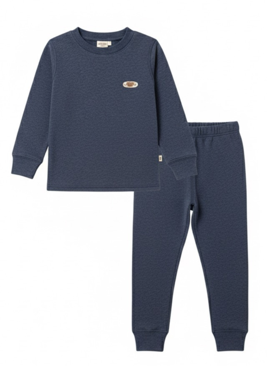 Navy Blue Thermal Set for Kids (Winter Innerwear)