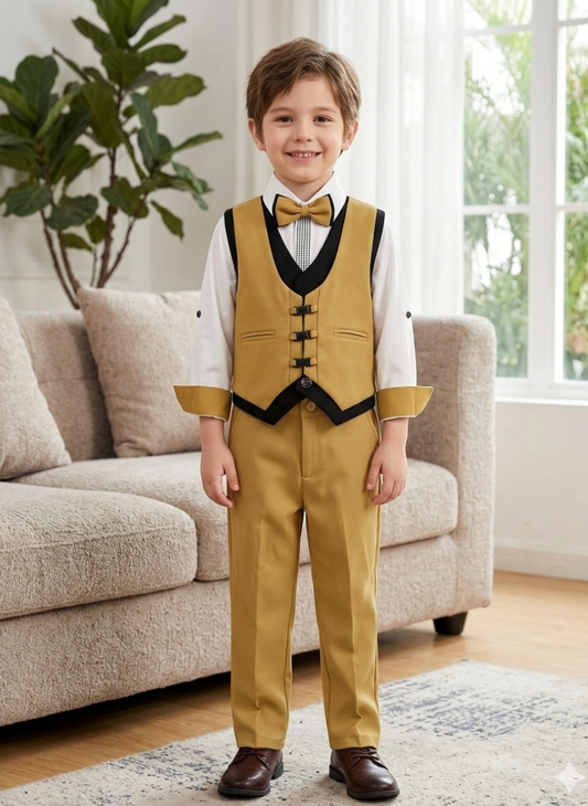 Brown Waistcoat Set (1 Year)