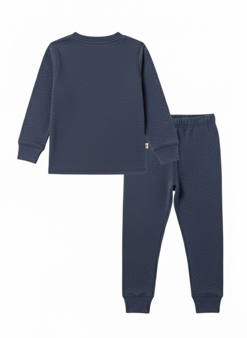 Navy Blue Thermal Set for Kids (Winter Innerwear)