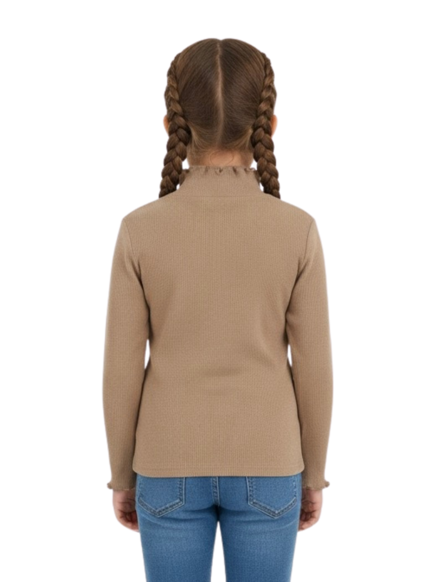 Light Brown Thermal Skivi for Kids