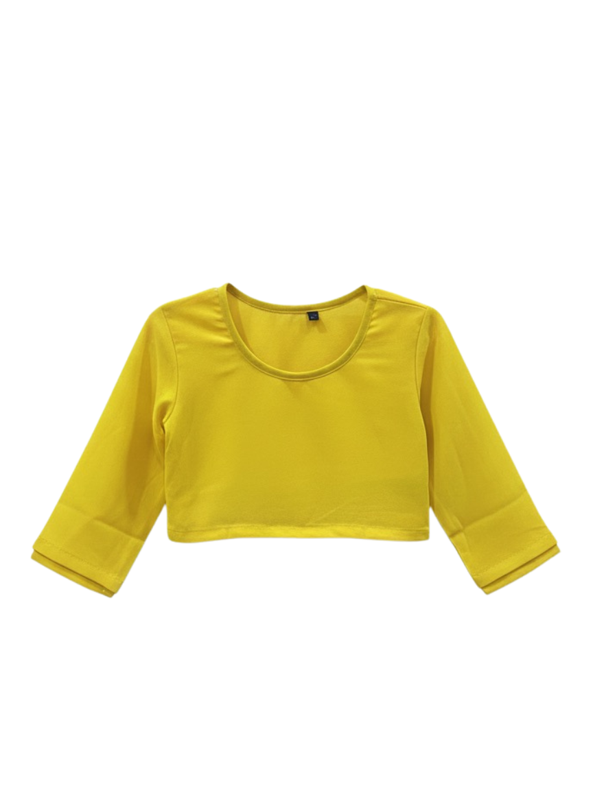 Girls Yellow Farshi Salwar Suit