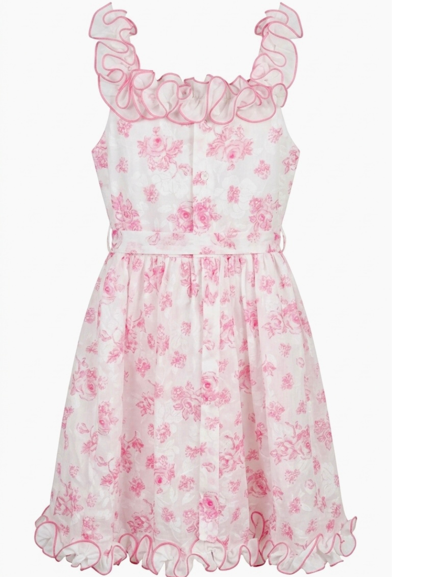Pink Floral Frock