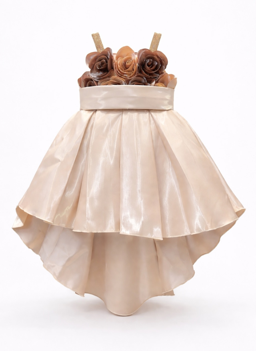 Golden Rose Party Dress (4 Years)