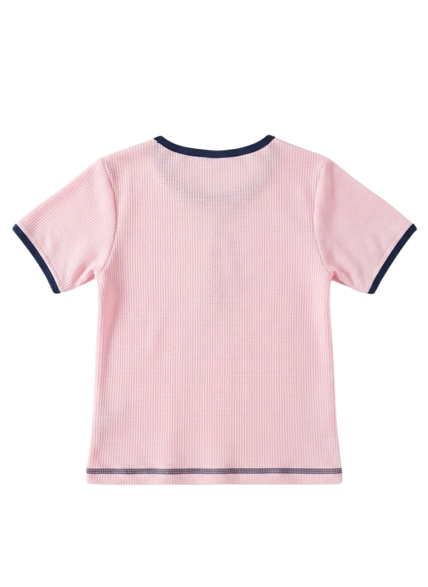Girls Pink T-Shirt (5–11 Years)