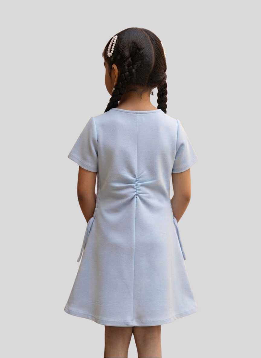 Blue Pearl Party Dress
