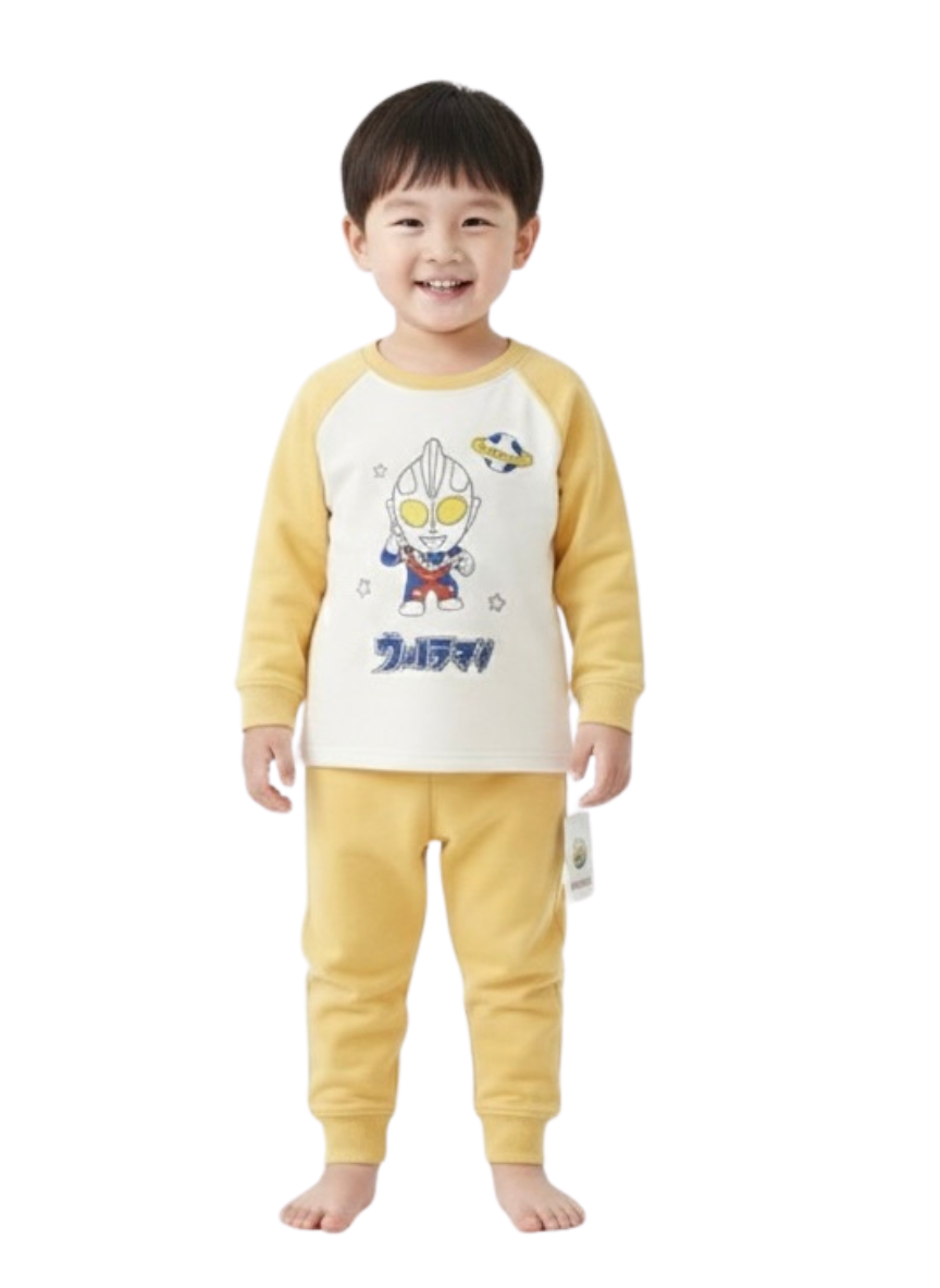 Boys Alien Print Fleece Co-Ord Set