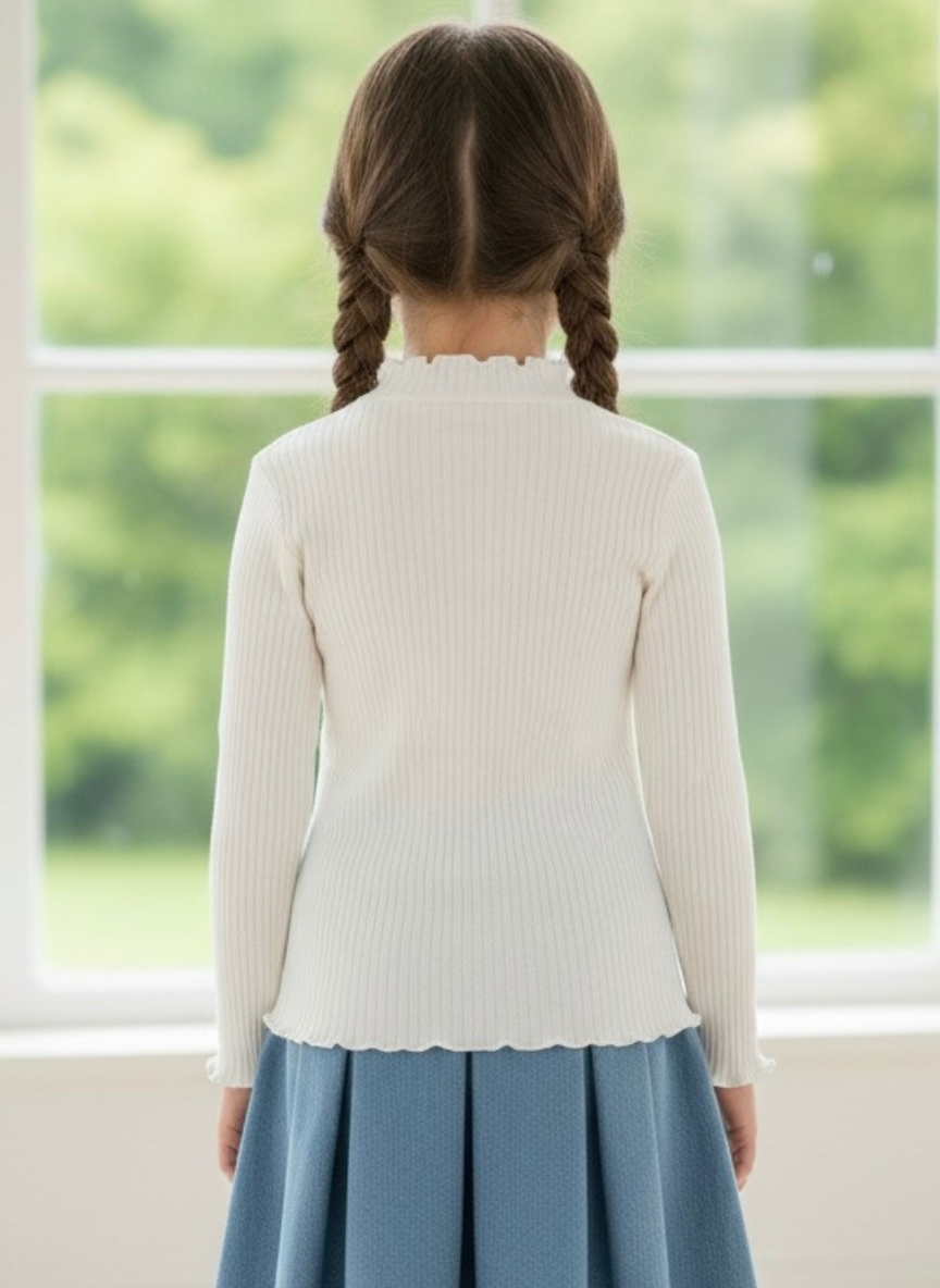 White Thermal Skivi for Kids