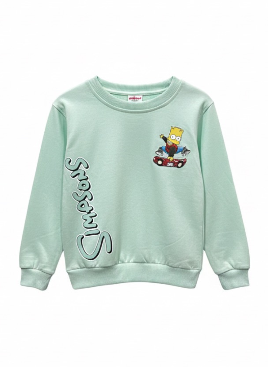 Boys Cartoon Cotton Blend Co-Ord Set