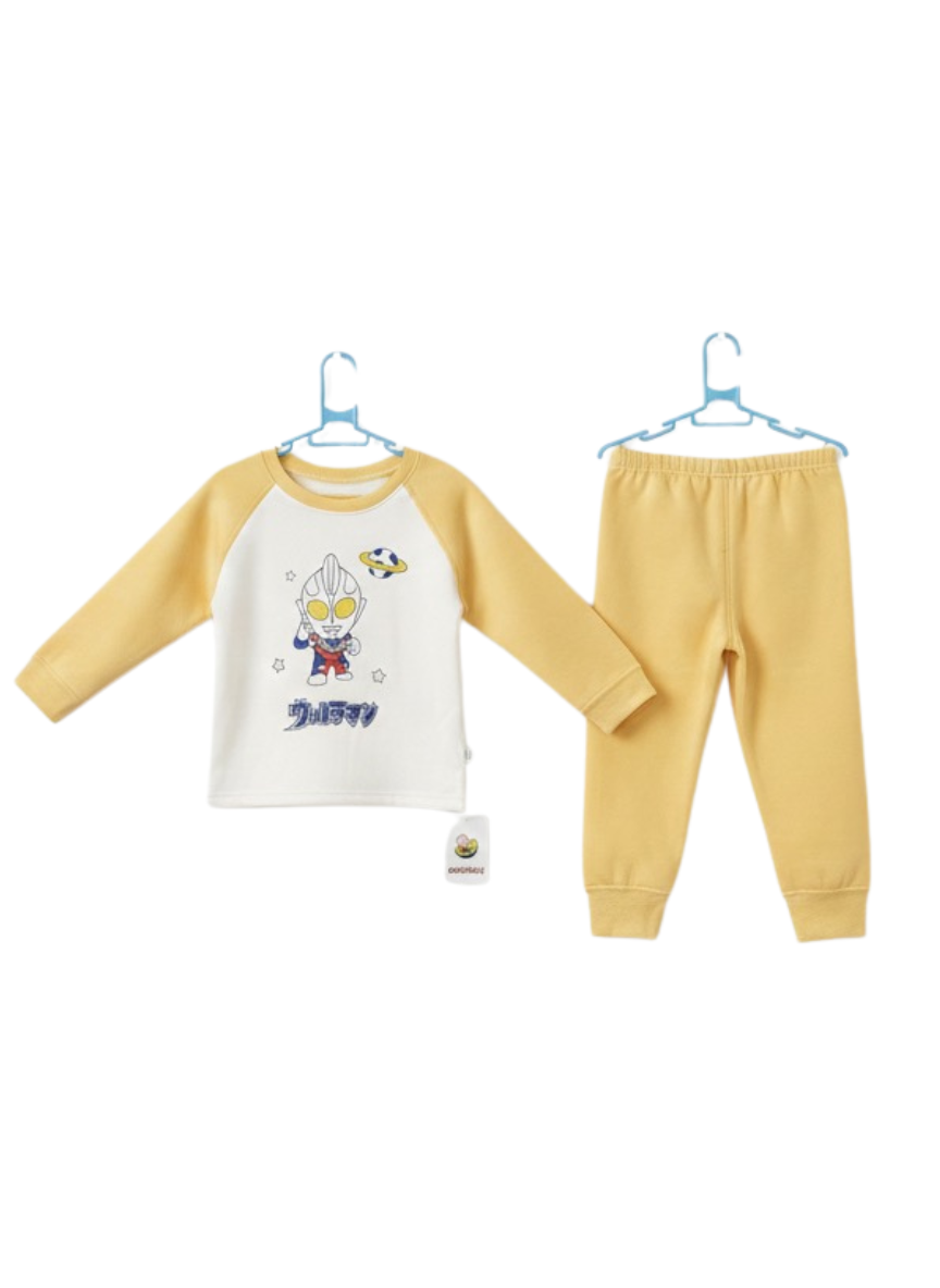 Boys Alien Print Fleece Co-Ord Set