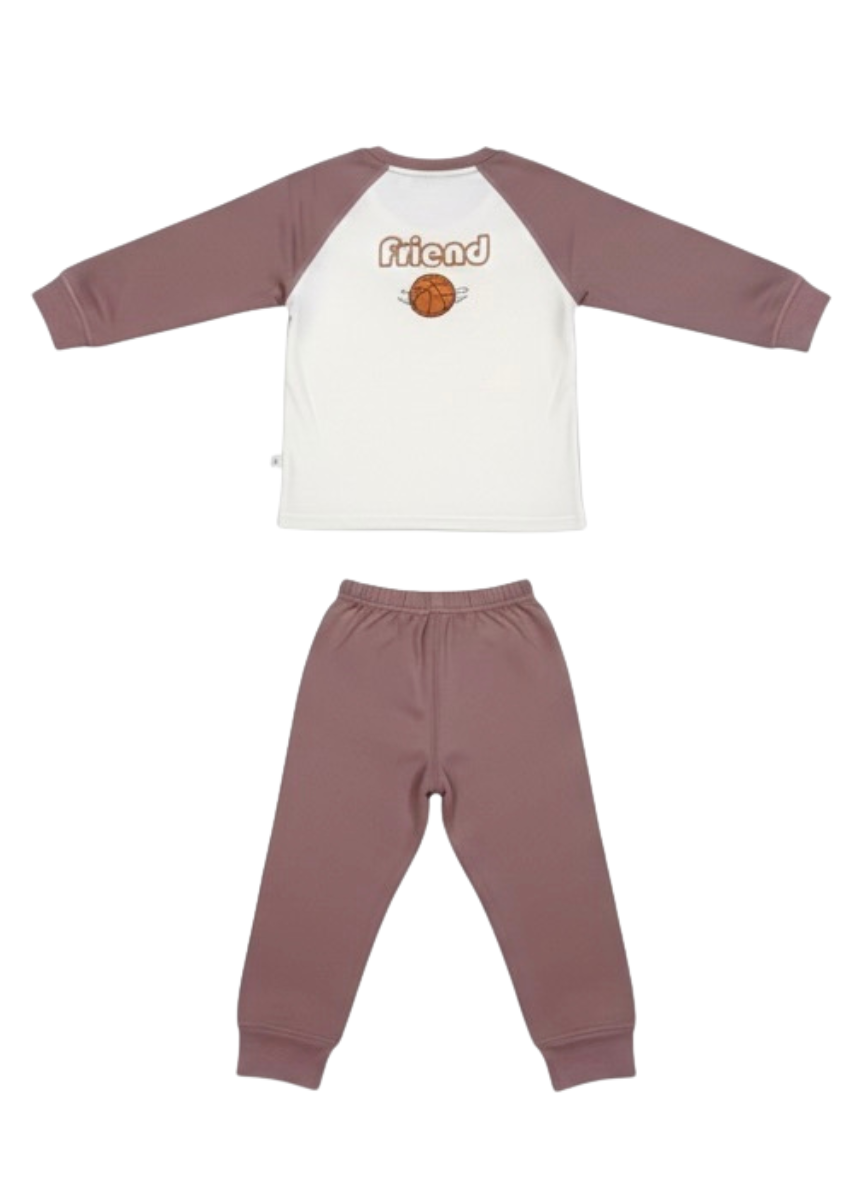 Mickey Mouse Dark Pink Fleece Co-Ord Set for Kids