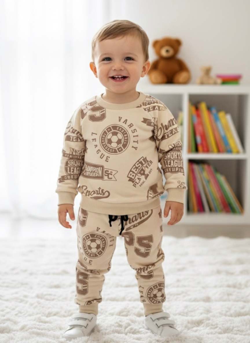 Boys Football Fleece Co-Ord Set