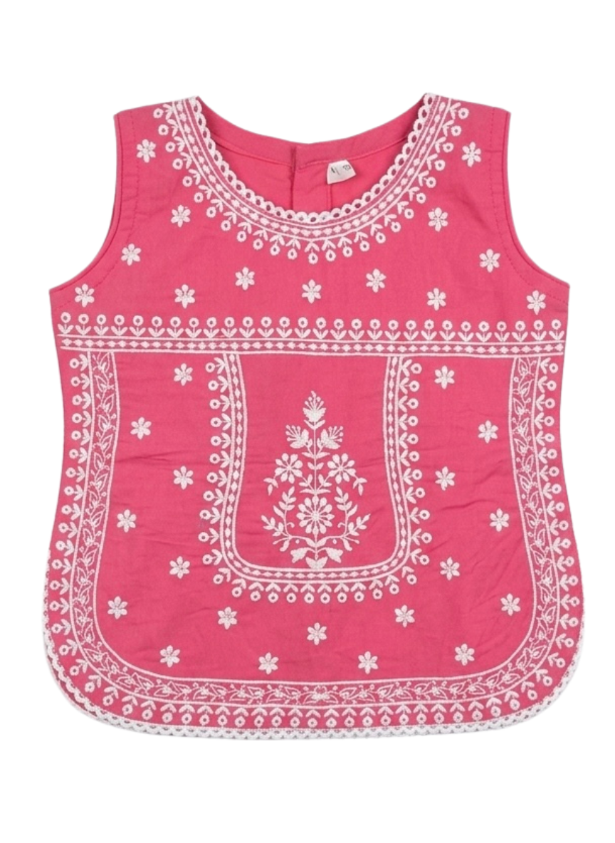 NB Pink Ethnic Suit (Newborn)