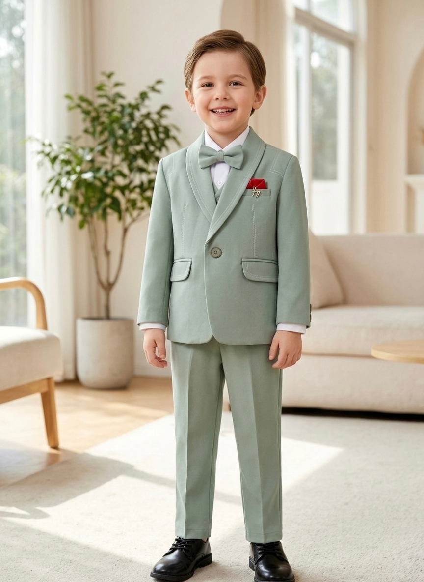 Boys Pista 3 Piece Coat Set