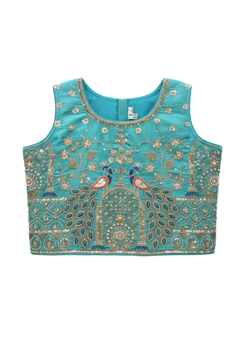 Indian Ethnic Lehenga Set (9–10 Years)