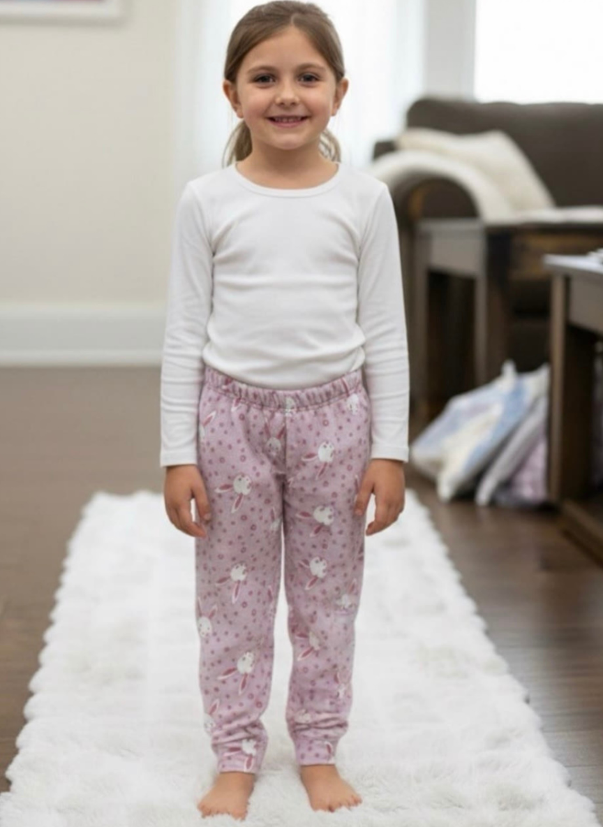 Pink Fur Winter Pajama for Kids