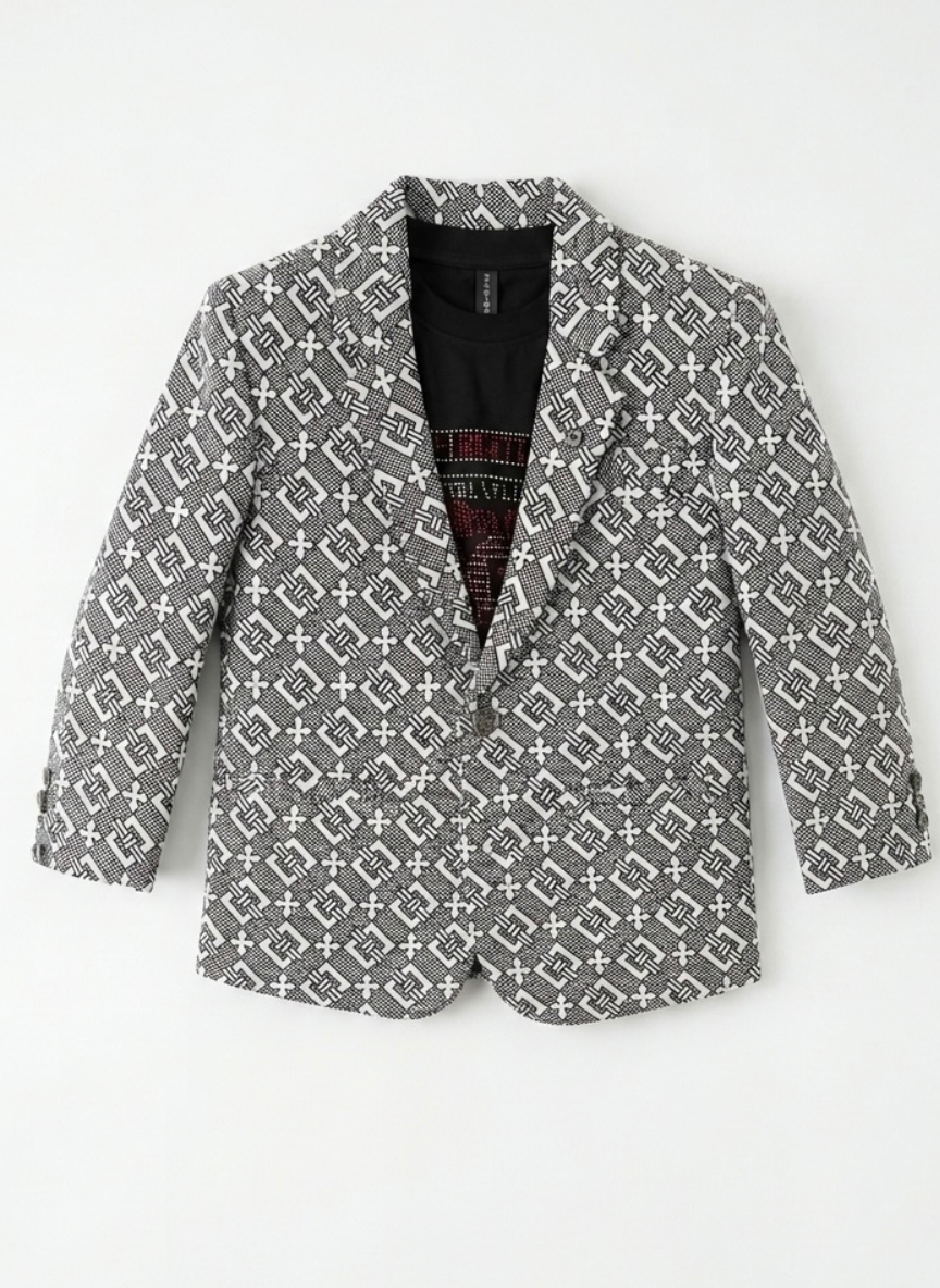 Black 3 Piece Blazer Set