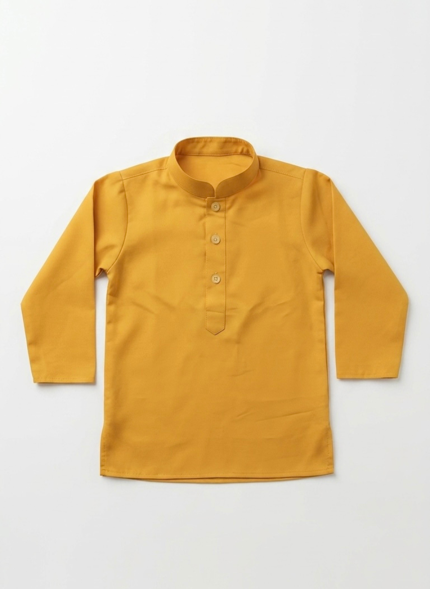 Yellow Embroidered Kurta Set