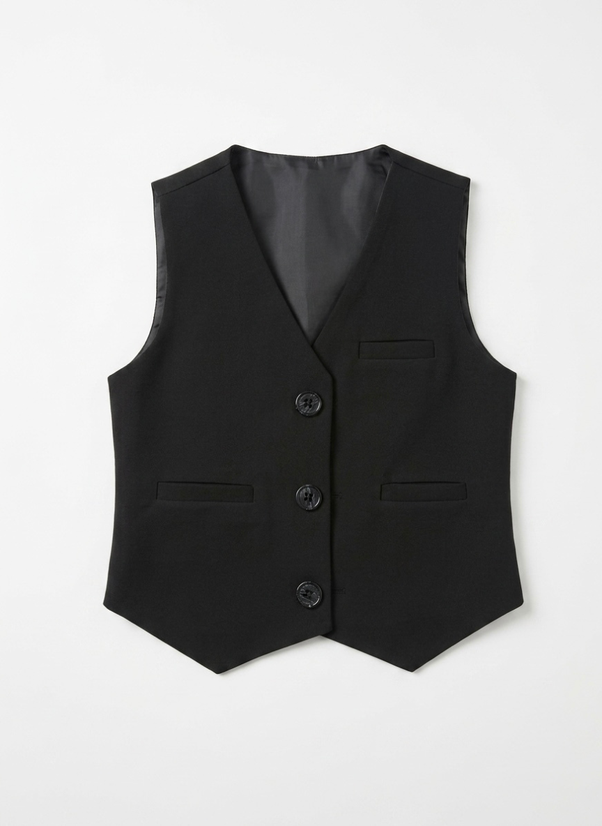 Black 3-Piece Blazer Set for Boys