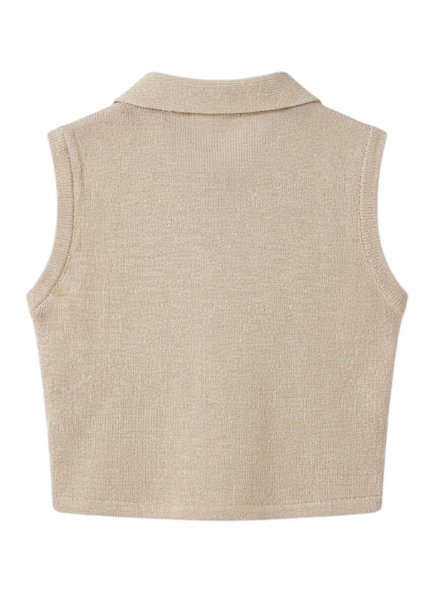 Girls Golden Polo T-Shirt (5–10 Years)