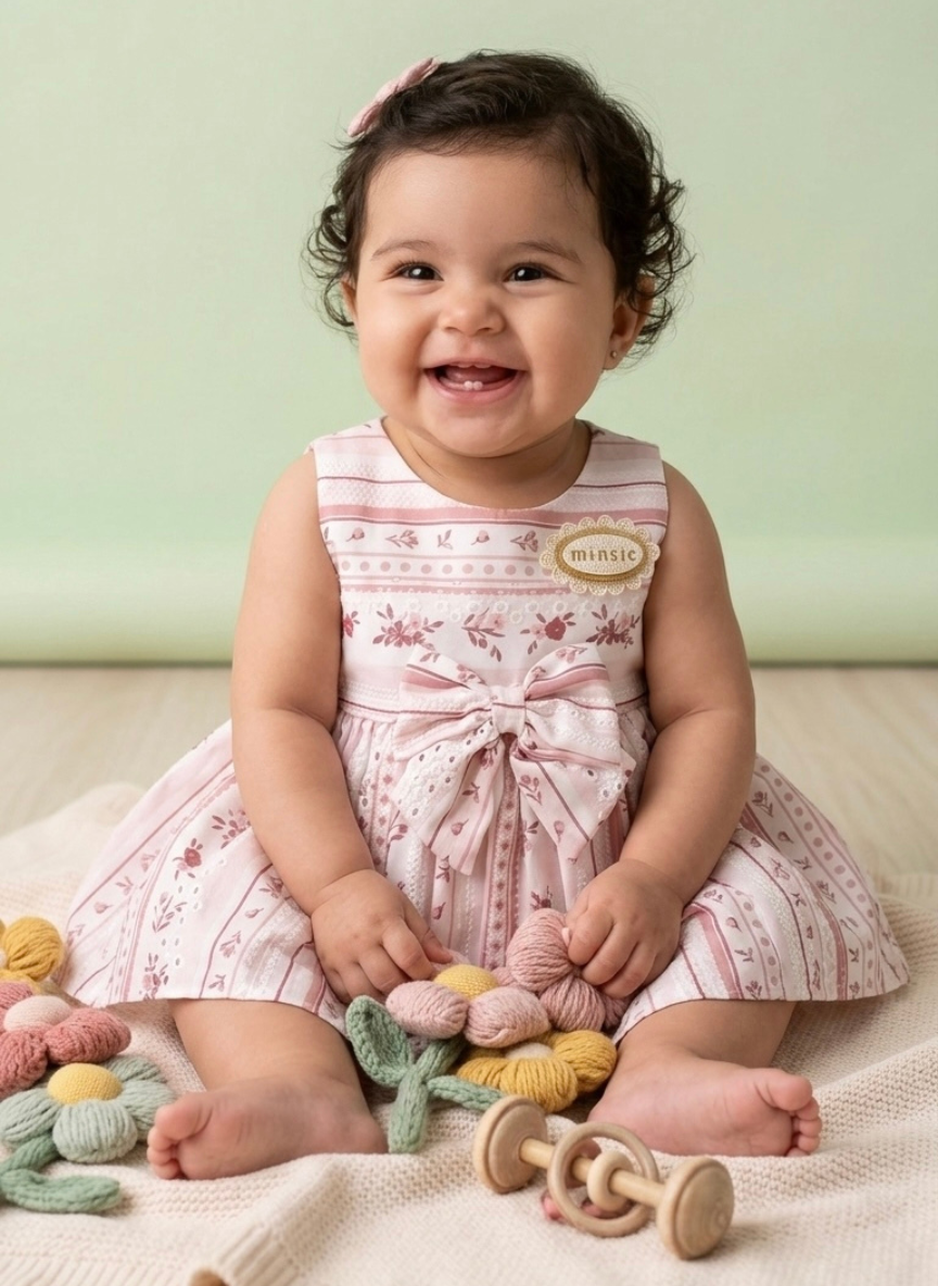 White Cotton Frock