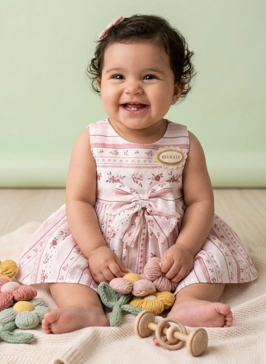 White Cotton Frock